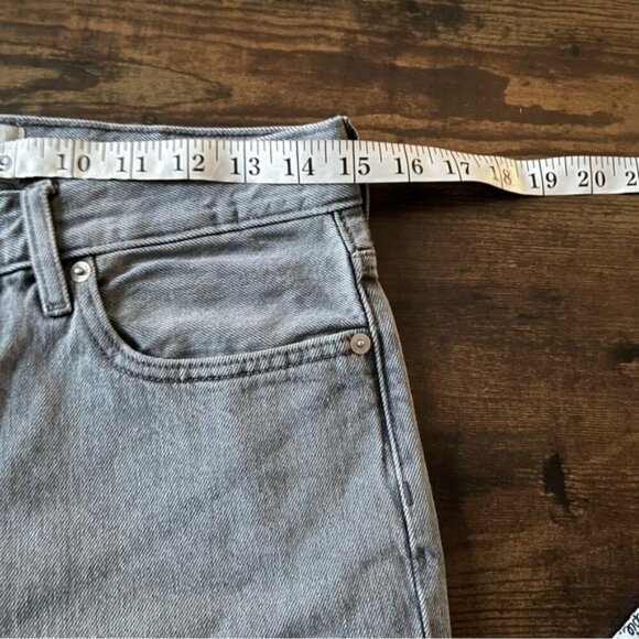 Everlane The Relaxed Straight leg Fit Organic Cotton Button Fly jeans grey 26 - Picture 12 of 12